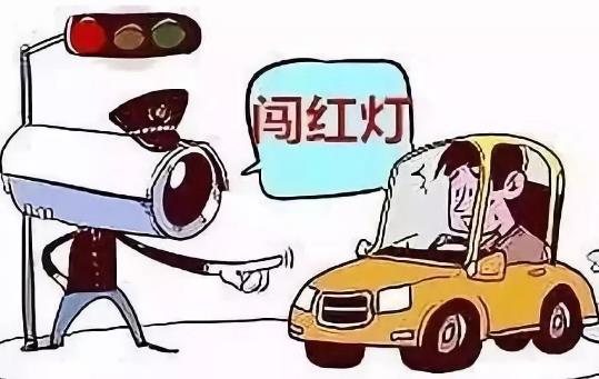 闯红灯扣几分罚多少钱