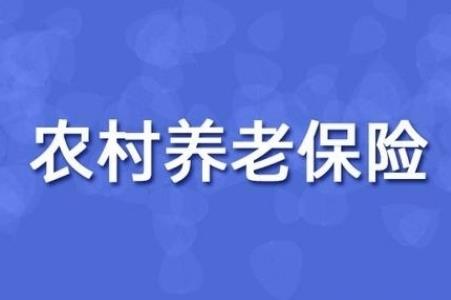 农村养老保险